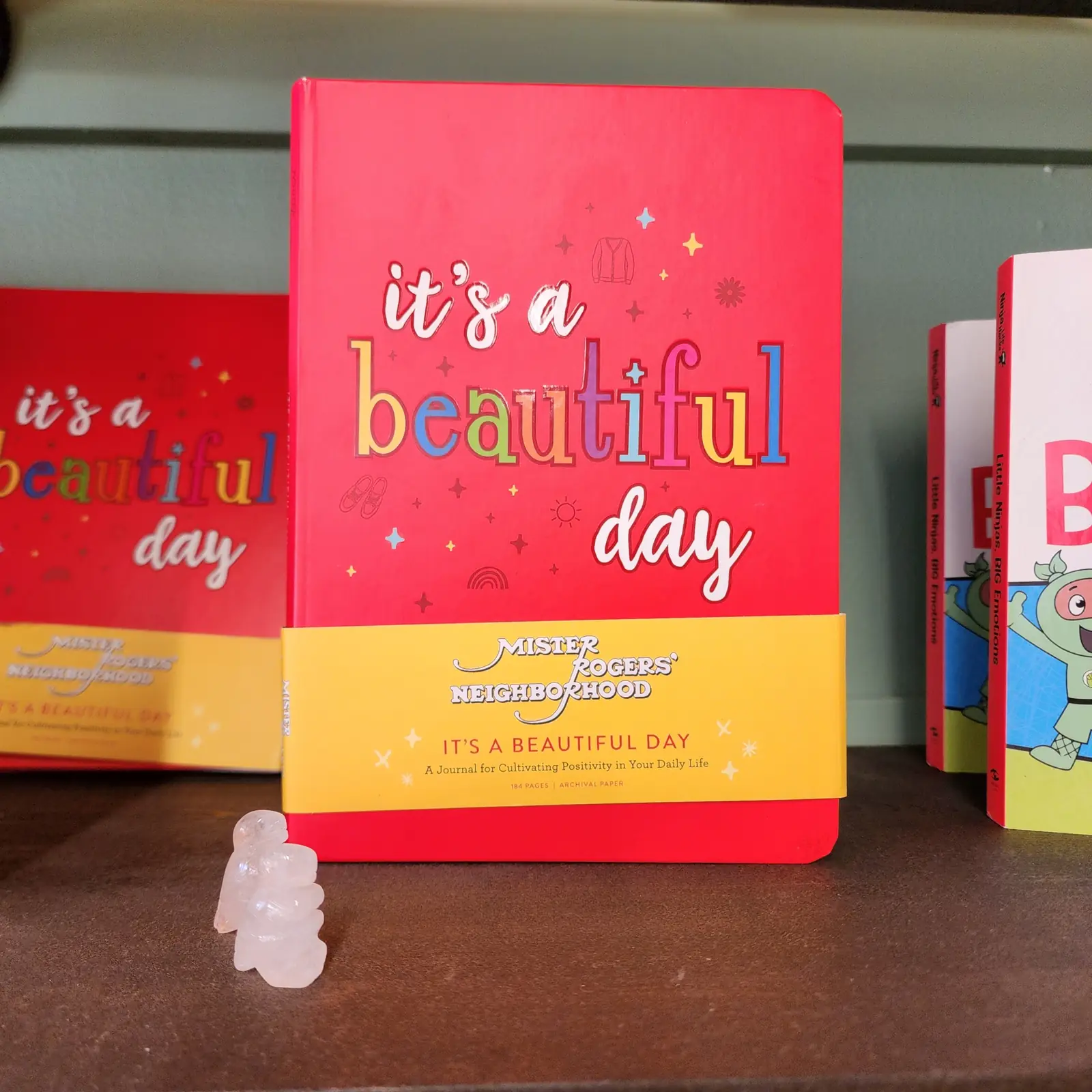 An "It's a Beautiful Day" affirmation journal